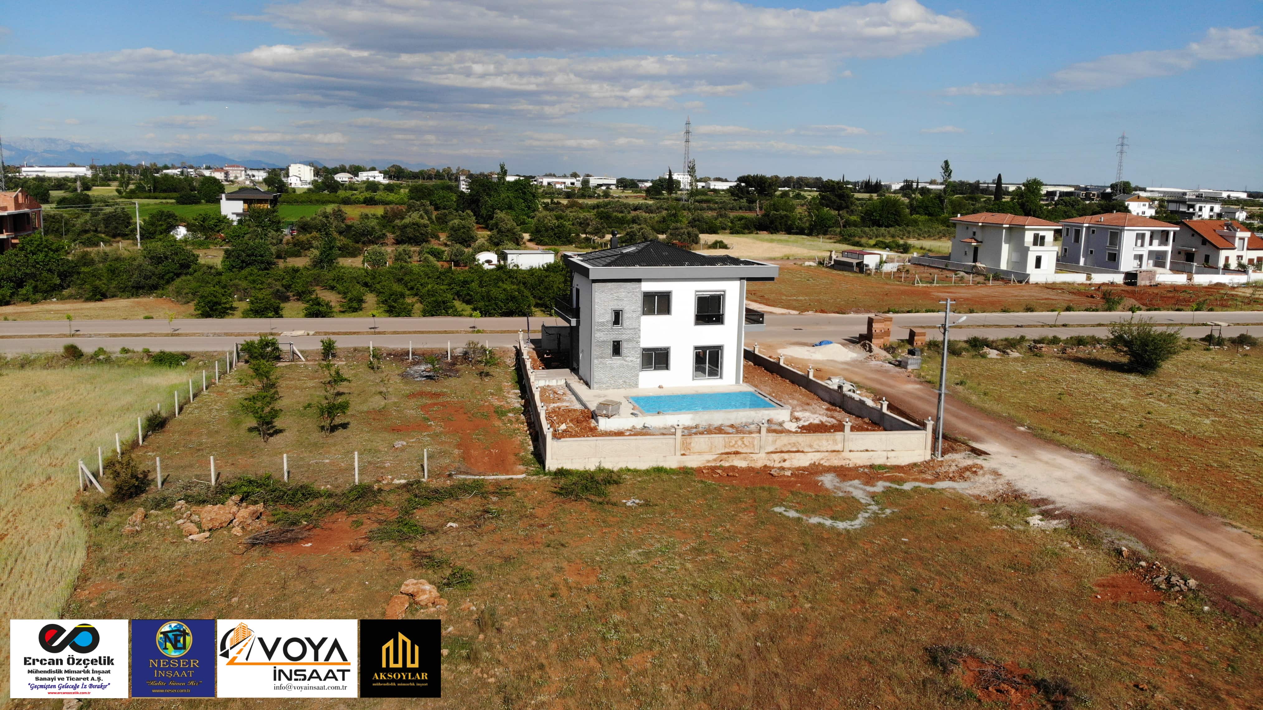 ANTALYA DÖŞEMEALTI YEŞİLBAYIR VİLLA PROJESİ - 1944 Ada 9 Parsel