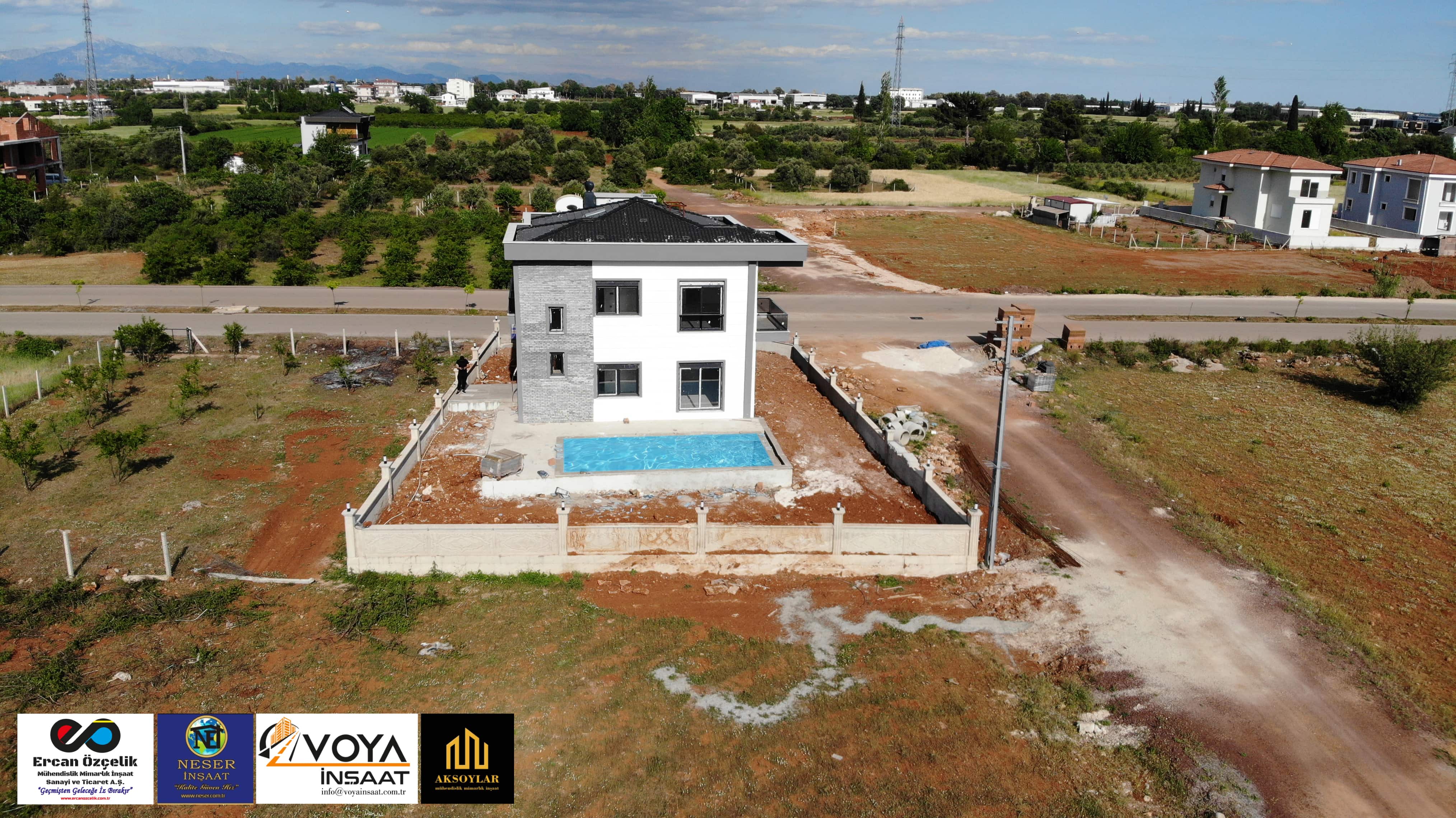 ANTALYA DÖŞEMEALTI YEŞİLBAYIR VİLLA PROJESİ - 1944 Ada 9 Parsel