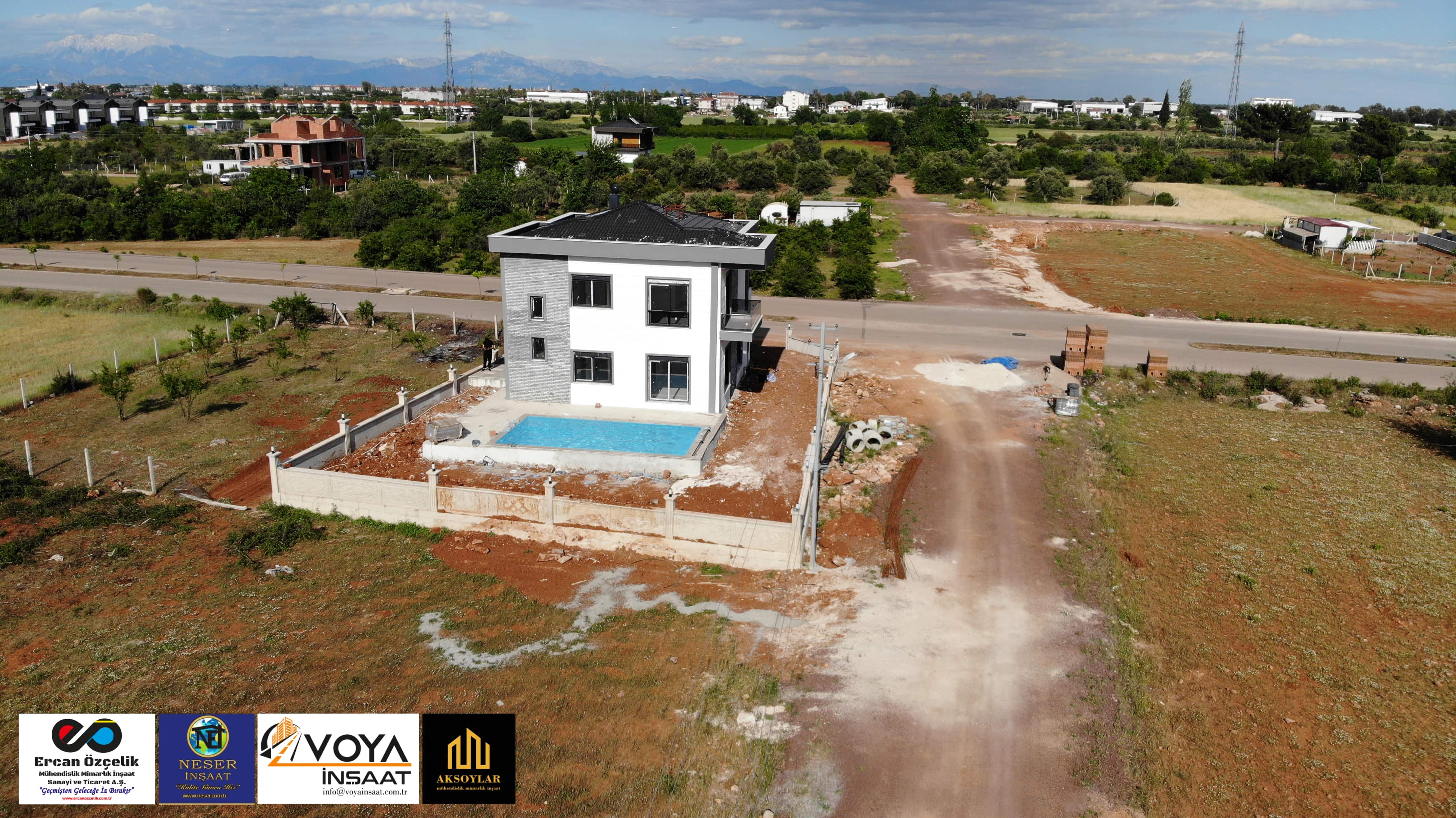 ANTALYA DÖŞEMEALTI YEŞİLBAYIR VİLLA PROJESİ - 1944 Ada 9 Parsel