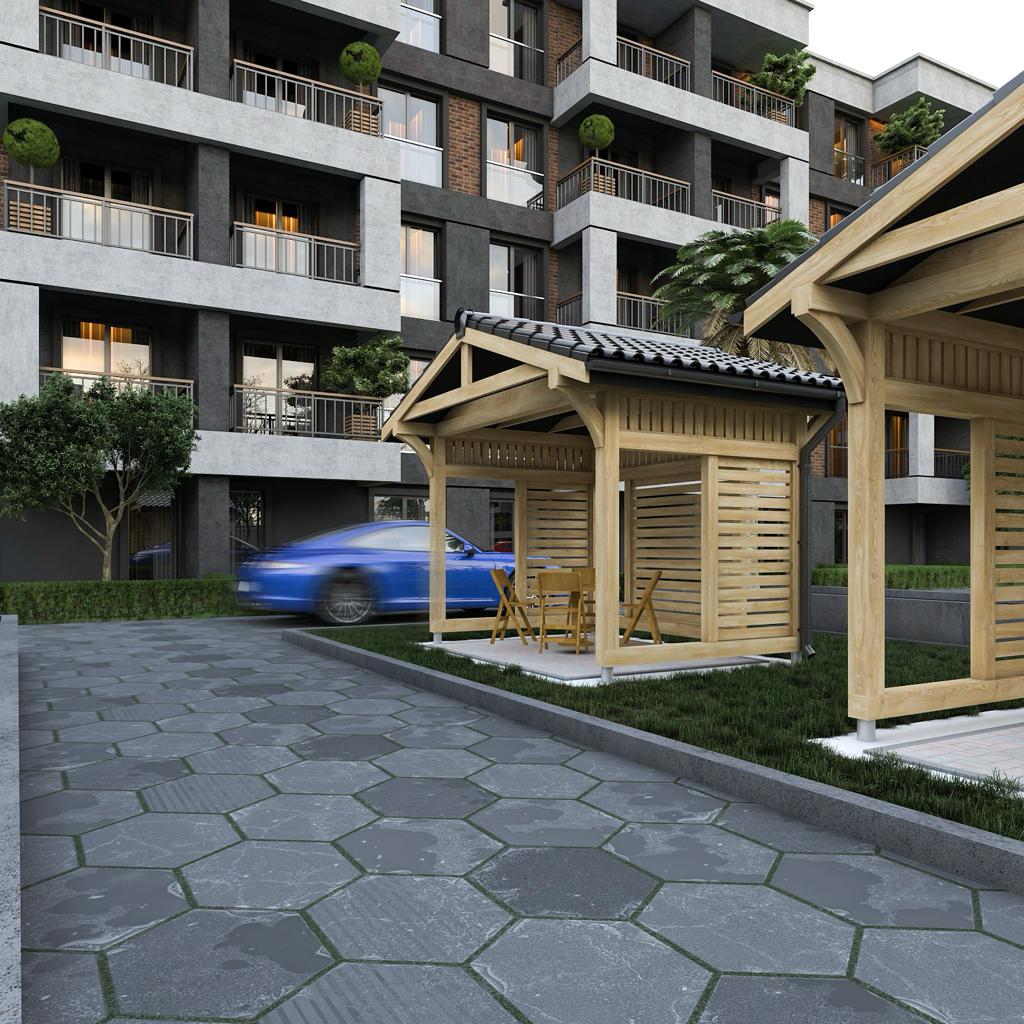 ANTALYA/AKSU MANDIRLAR  520 DAİRELİK SİTE PROJESİ