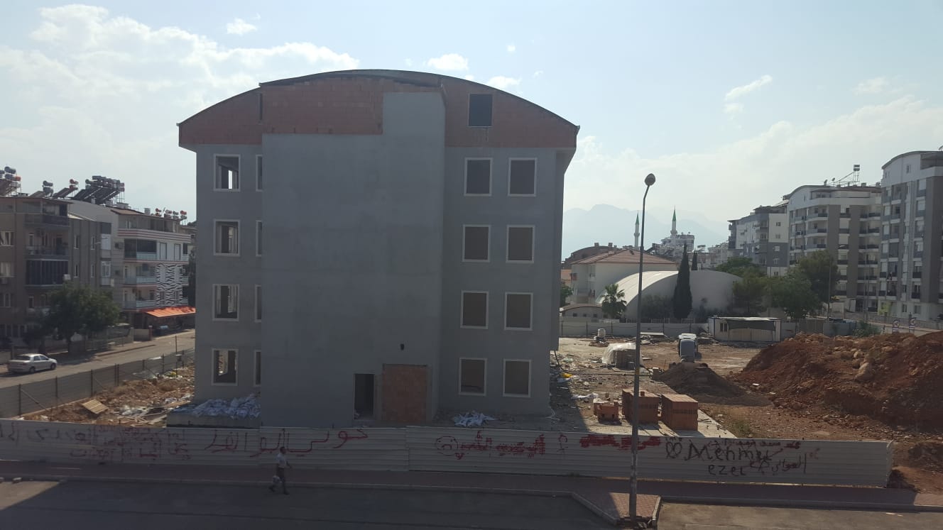 3382 Ada 2 Parsel Şafak Mahallesi Yurt İnşaatı