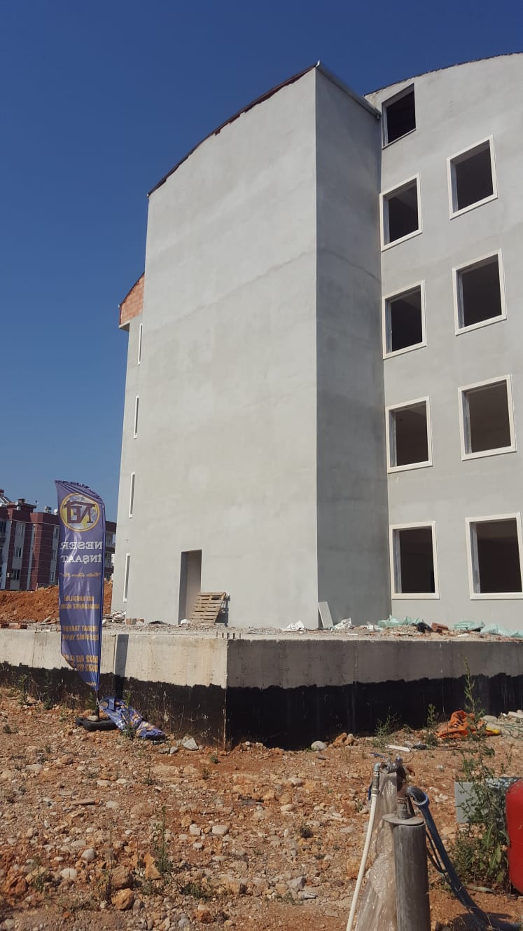 3382 Ada 2 Parsel Şafak Mahallesi Yurt İnşaatı