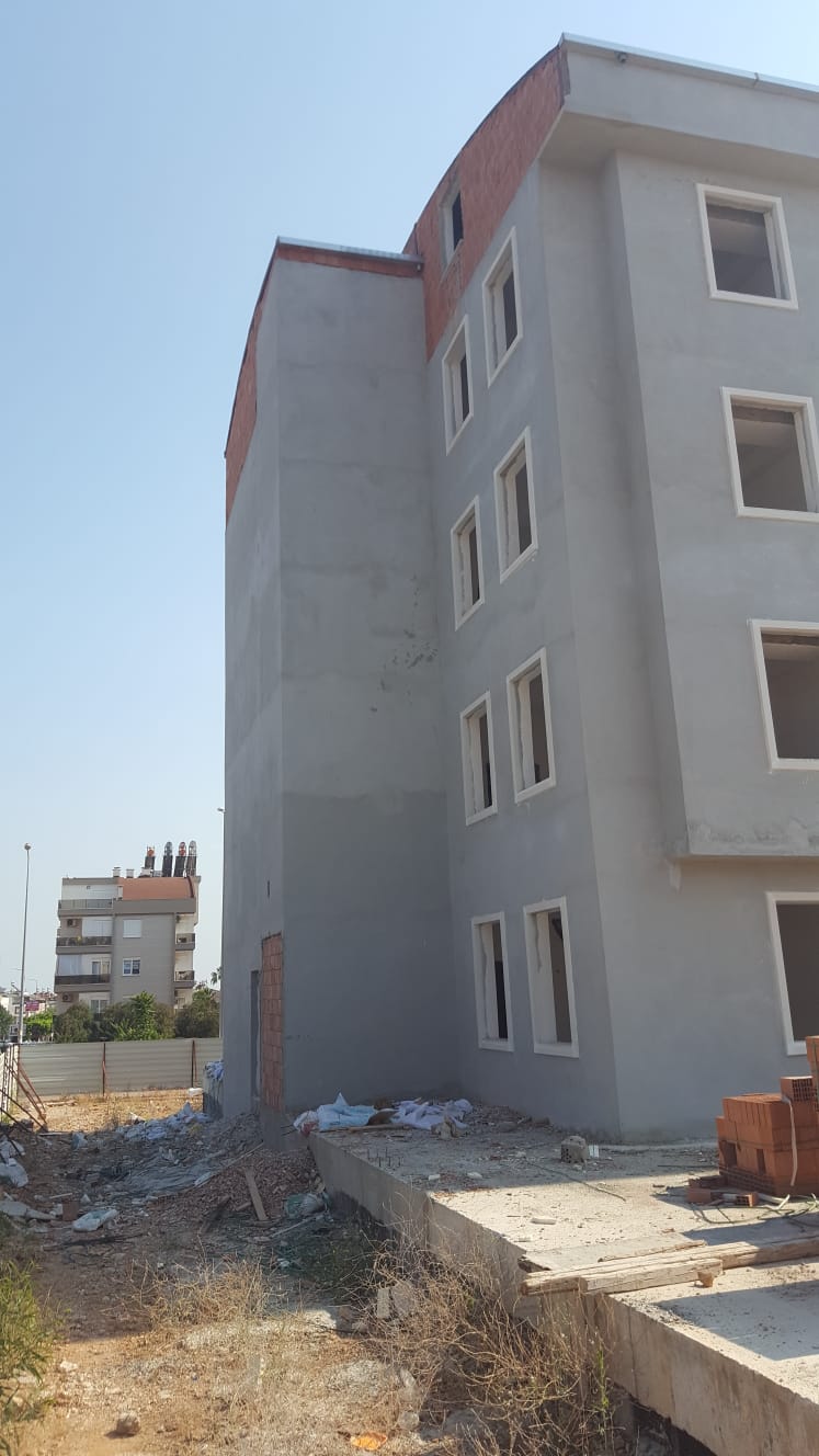 3382 Ada 2 Parsel Şafak Mahallesi Yurt İnşaatı