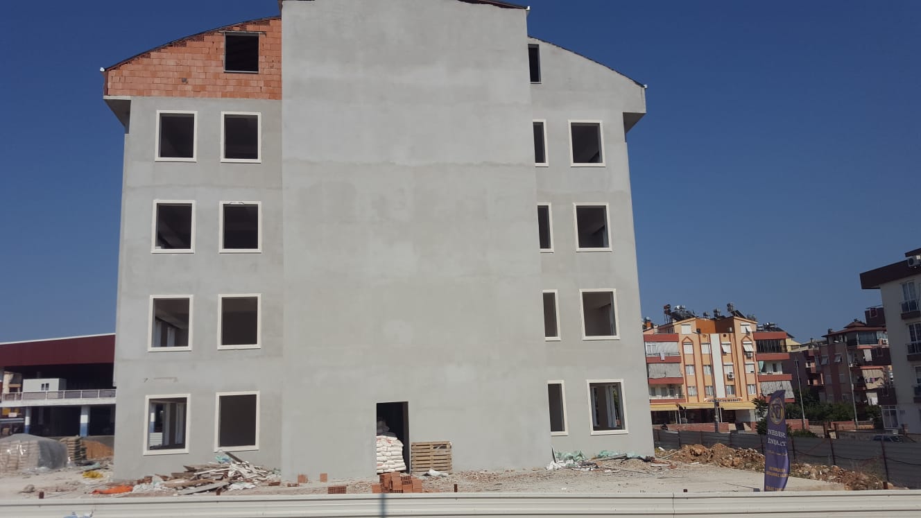 3382 Ada 2 Parsel Şafak Mahallesi Yurt İnşaatı