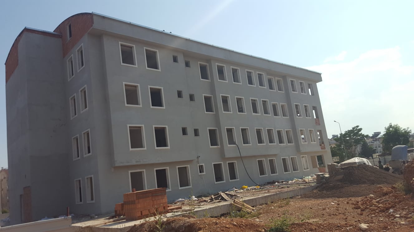 3382 Ada 2 Parsel Şafak Mahallesi Yurt İnşaatı